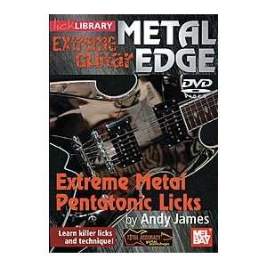  Metal Edge Extreme Metal Pentatonic Licks DVD Musical 