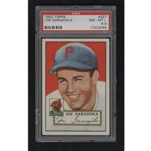  1952 Topps 227 Joe Garagiola PSA NM MT+ 8.5: Sports 