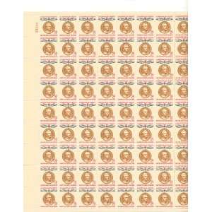 Jose De San Martin Full Sheet of 72 X 8 Cent Us Postage Stamps Scot 