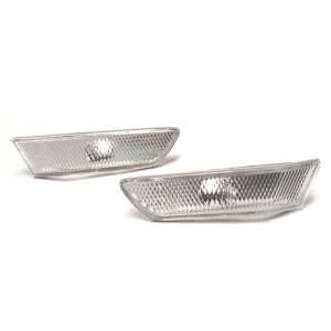   Infiniti G35 Coupe Front Bumper Side Marker Lights   Clear: Automotive
