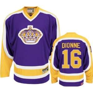 Marcel Dionne Purple Reebok Heroes of Hockey Los Angeles Kings Jersey