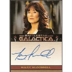 Battlestar Galactica Season 3 Mary McDonnell Autograph President Laura 