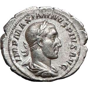 MAXIMINUS I 235AD Silver Ancient Roman Coin Forethought Goddess Wealth 