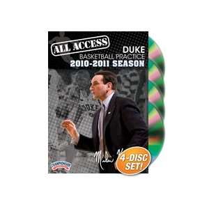  Mike Krzyzewski All Access Duke Basketball Practice (2010 