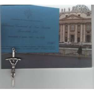 Pope John Paul II Papal Cross Crucifix Blessed by Pope Benedict XVI on 