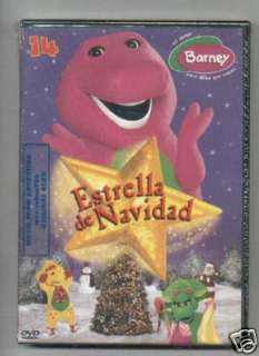 BARNEY, ESTRELLA DE NAVIDAD. IN SPANISH. FACTORY SEALED.