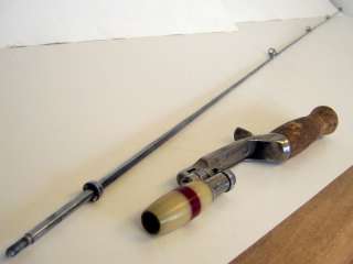 VINTAGE ORCHARD INDUSTRIES ACTION ROD METAL FISHING ROD  
