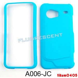   Case HTC Droid Incredible 6300 Fluorescent Solid Light Blue  