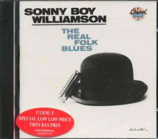 SONNY BOY WILLIAMSON**REAL FOLK BLUES**CD  