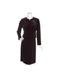 Susan Graver Stretch Velvet Dress & Jacket $90 3 COLORS !   Holiday 