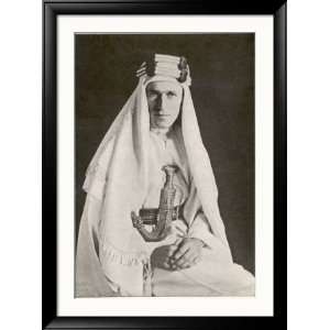  T E Lawrence (Lawrence of Arabia) in Desert Robes 
