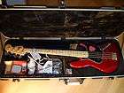 BEAUTIFUL CANDY APPLE RED AMERICAN SPECIAL JAZZ BASS WI