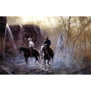  Jack Terry   Misty Trail Canvas Giclee