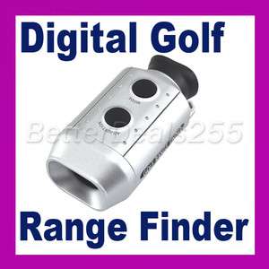 Digital 7x Golf Range Finder Golfscope Scope Bag Yardage Distance 