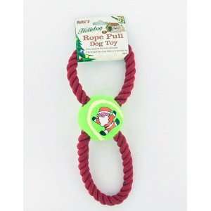  24 Figure 8 Holiday Rope Pull Dog Toys