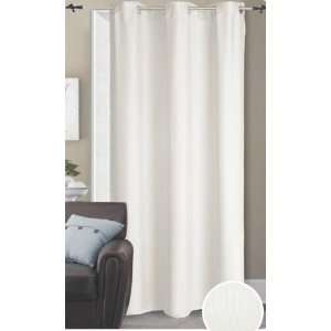  60x90 London White Grommet Panel/Curtain