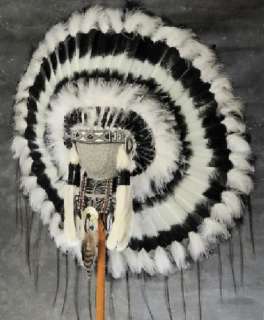 Native American Shadow Dancer War Bonnet Headdress  