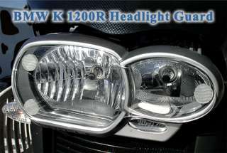 Bmw K1200R 04   08 Headlight Guard Lens Cover Shield  