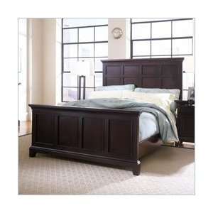   Furniture Crossings Panel Bed in Espresso Finish Furniture & Decor