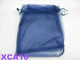 20 Plain Organza Jewelery Gift Bags Pouches 7x9 XCA10  