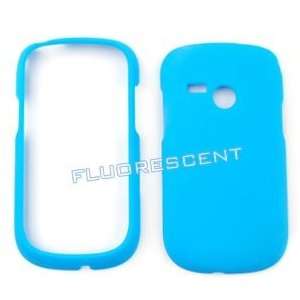  UN 200 Fluorescent Solid Light Blue Snap On Hard Protective Cover 
