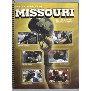  The University of Missouri 2001 football Media Guide 