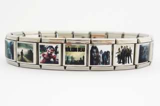 The Walking Dead Italian style Charm Bracelet  