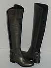 Tory Burch Jack Metallic Gunmetal Black Over The Knee Boots size 9 M 