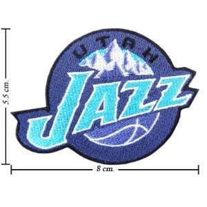  3pcs Utah Jazz Logo Embroidered Iron on Patches Kid Biker 