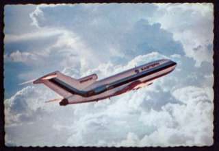 Vintage Eastern Airlines Whisperjet 727 Postcard  