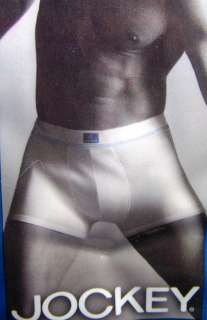 JOCKEY CLASSIC Mens 2 Boxer Briefs Underwear XL 40 42 Lt Blue Navy NEW 