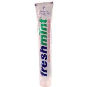  New   1.5 oz Freshmint Clear Gel Toothpaste Case Pack 144 