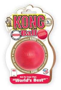 Kong Ball Medium 2.5 inch, red (KB2)  