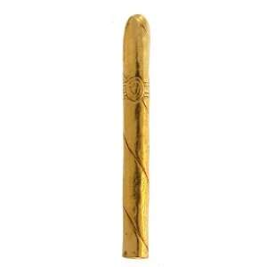  Cigar Pin In Gold with Matte Finish Jewelry