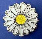 easter pin daisy flower vintage brooch plastic lapel vi one