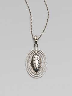 John Hardy   Sterling Silver Oval Necklace