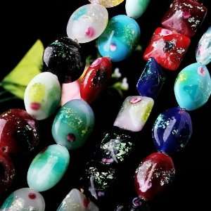   Lampwork Murano Handmade Glass Beads 16*16*8mm Arts, Crafts & Sewing