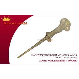  Harry Potter Lord Voldemort Light up Magic Wand: Toys 
