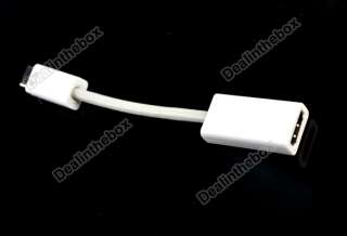 Mini DVI Male To HDMI Female Video Adapter Cable For Apple Macbook 