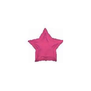  18 CTI Brand Hot Pink Star   Mylar Balloon Foil: Health 