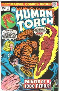 The Human Torch Comic Book #8, Marvel 1975 VERY FINE  