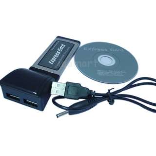 Laptop PCMCIA card 34mm USB3.0 Express card 5GB/s 2port Adapter Card 