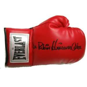  Hurricane Carter Hand Signed Everlast Boxing Glove Sports 