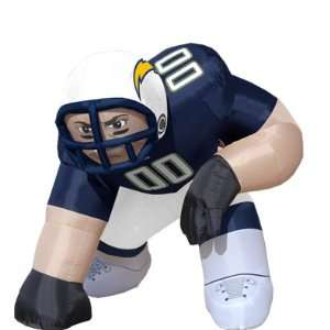   NFL San Diego Chargers Lineman Inflatable Outdoor Yard Decoration