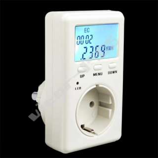 Mini Energy Power Watt Voltage Volt Meter LCD Monitor  