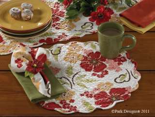 items available in placemats napkins napkin rings and table runners