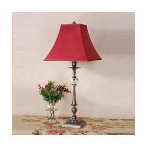 Laura Ashley SFG314 BTS005 Antique Pewter / Classic 14 Red Faux Silk 
