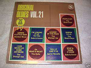 Original Oldies Vol. 21   Various Artists LP Record NM  