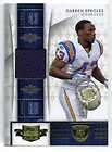 2010 PANINI PLATES AND PATCHES NFL EQUIPMENT JERSEY #16 DARREN SPROLES 