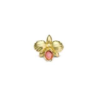  Monili Collection Cattleya Orchid Clasp with Natural Conch 